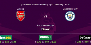 Arsenal vs Manchester City - Premier League 24/25