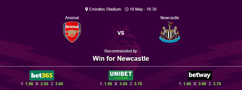 Arsenal vs Newcastle - Premier League 24/25