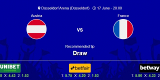 Austria vs France 17/06/2024