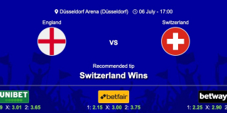 England vs Switzerland