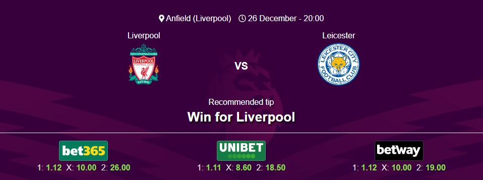 Liverpool - Leicester - Premier League 24/25