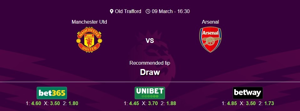 Man Utd vs Arsenal - Premier League 24/25