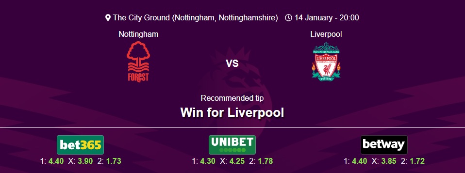 Nottingham Forest -Liverpool - Premier League 24/25