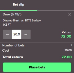 How to place a bet at 10bet?