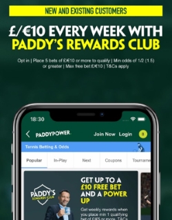 Mobile betting at Paddy Power UK